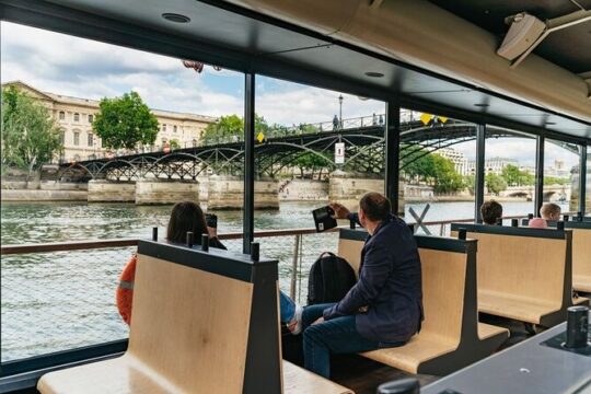 Paris Seine River Cruise with Commentary - Flexible Ticket