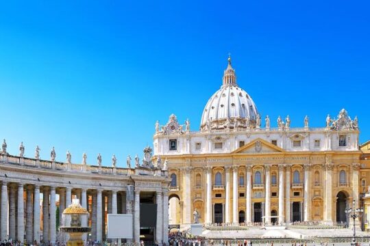 St. Peter's Basilica with Dome Small Group Tour