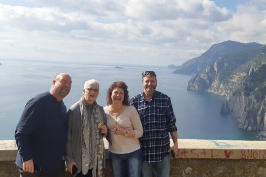 Private Day Trip from Rome to Pompeii and Amalfi Coast
