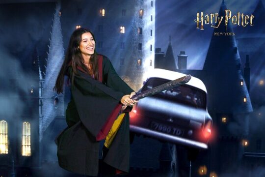 Harry Potter New York Flagship Store: Fly a Broomstick Experience