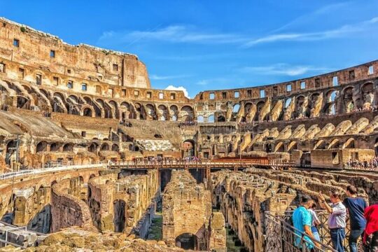 Colosseum with Arena & Roman Forum Guided Tour