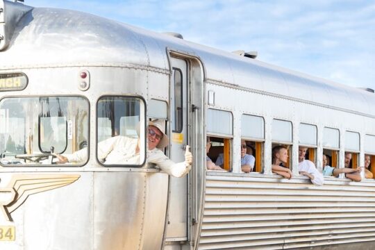 VIP Silver-Tails Rail Sunset With Smithy's Dinner and Show