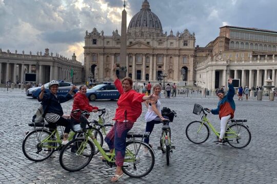 Rome Caput Mundi E-Bike Tour with Guide for Small Groups