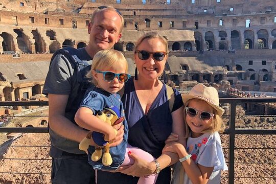 Colosseum Arena floor & Ancient Rome Tour for kids and Families