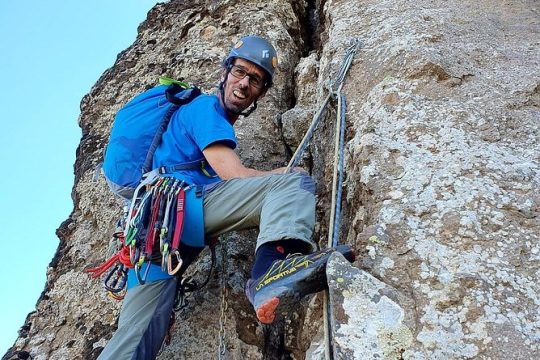 Professional climbing guide