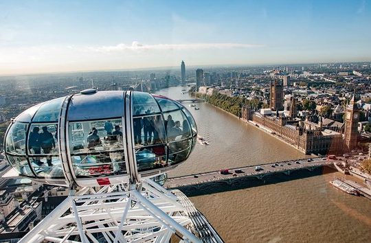London Landmark Walking Tour & Ride The London Eye