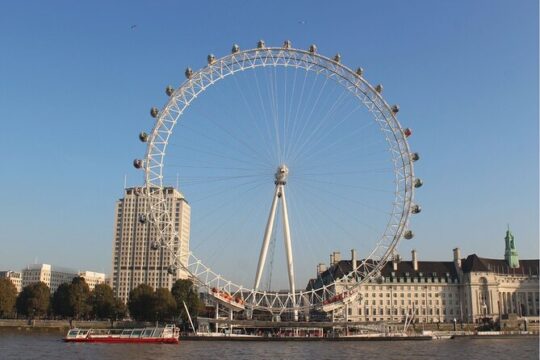 London Eye timed entry ticket with Complete London Audio Guide