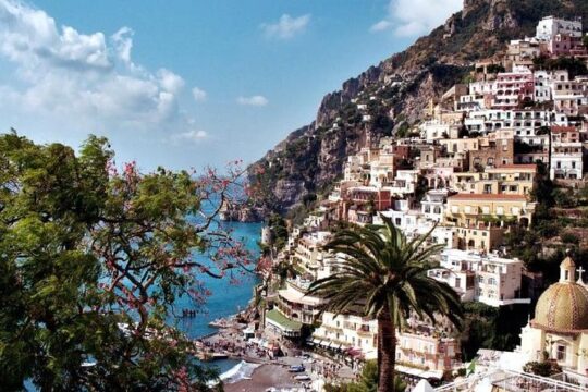 Pompeii, Sorrento and Amalfi Coast with Driver Private Day Trip from Rome By Car