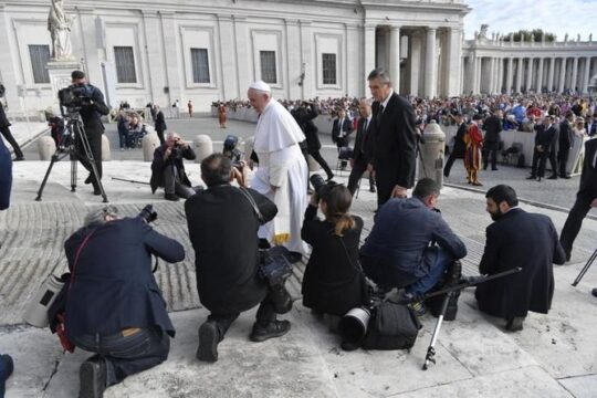 Reserved Papal Audience Ticket with assistance on site