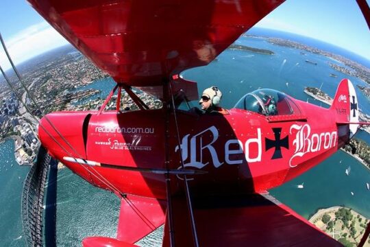 Sydney Harbour Joy Flight in the Pitts Special