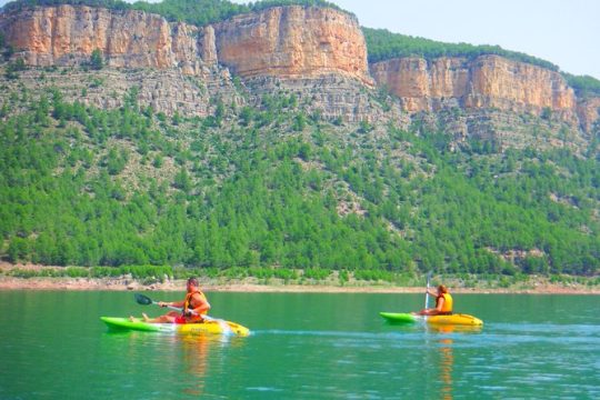 Kayak Routes In A Lake