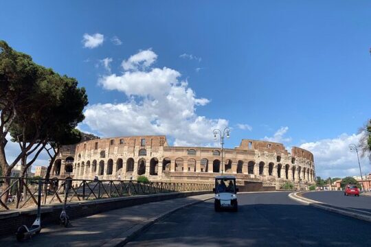 Rome by Golf Cart & Food Tasting