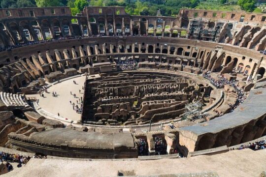Gladiators Arena Tour with Colosseum Upper Level & Ancient Rome
