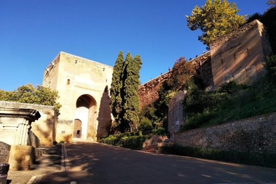 Walk outside the Alhambra
