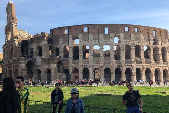 Small group tour of Colosseum, Roman forum and Palatine hill