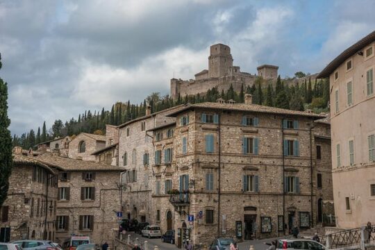 Private Transfer from Accommodation in ROME to Accommodation in ASSISI
