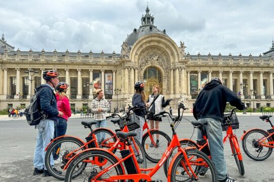 Paris Guided City Sightseeing Tour by Bike or E-Bike
