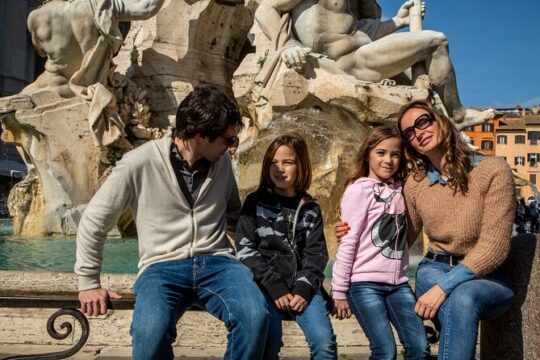 Kid-Friendly Private Tour of Rome with Spanish Steps Trevi Navona & Pantheon