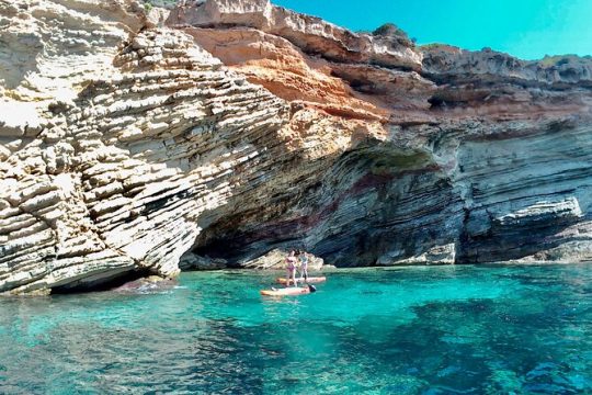 SUP, Caves and Snorkel Tour in Ibiza