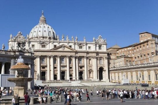Rome in a day: Vatican, Colosseum and Forum Private Tour with Transfers & Lunch