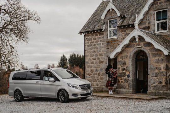 One Way Private Luxury Transfer Edinburgh to Inverness for 7 Pax