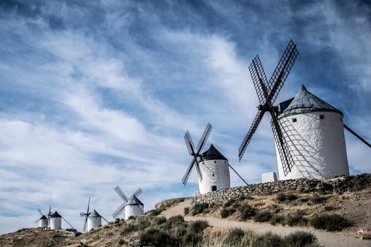 Route of Don Quijote: Windmills, Toledo & Alcala de Henares