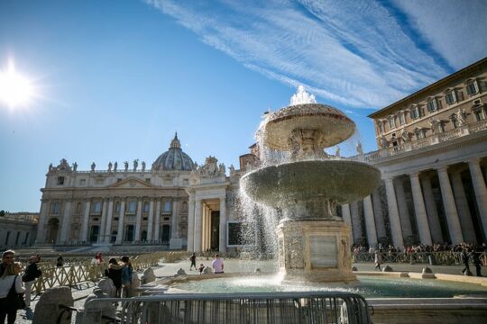 Private 4-hour Vatican Tour with Skip-the-Line Entry & Dome Climb