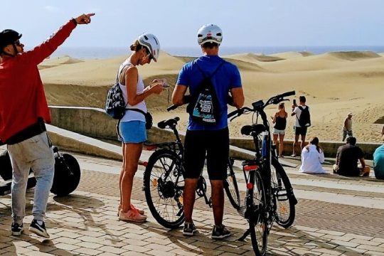 E-Bike Sightseeing Tour at Sunset or in the Morning : Maspalomas and Meloneras