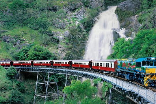 Classic Kuranda by Skyrail and Scenic Railway, Rainforestation & lunch. CKB