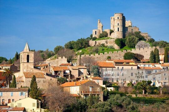 Provence Day Saint-Tropez Grimaud Medieval Village Wine tasting