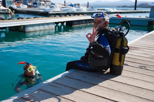 Scuba Diving Baptism in Caleta de Fuste