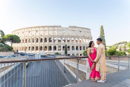 Experience Rome Like Never Before - Private Pro Photoshoot at The Coliseum