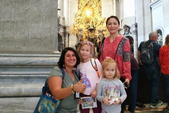 Fast Access Vatican & Sistine Chapel Tour for Kids & Families