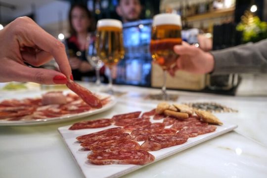 Tasting of Iberian Hams with Wine or Cava Pairing