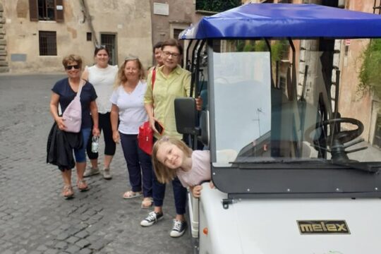 Rome in Golf Cart 4 hours the Very Best