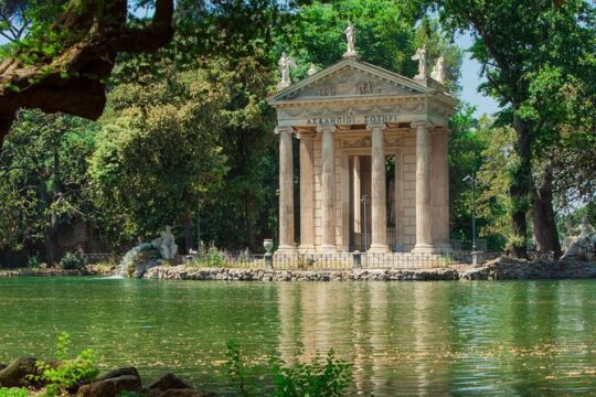 "Villa Borghese" Rome tour with high quality electric bicycle!