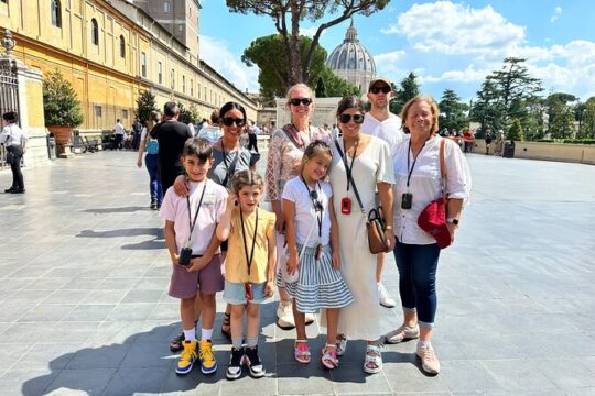 Vatican Tour for Kids with Egyptian Collection and Sistine Chapel
