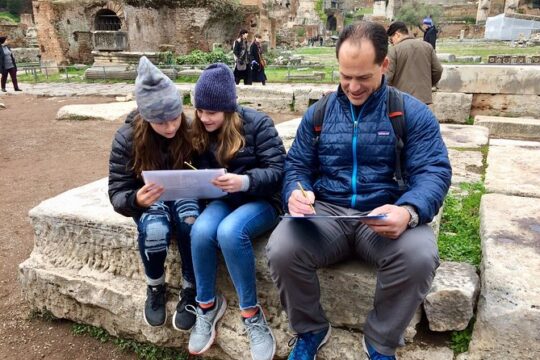 Skip the Line Colosseum , Roman Forums and Ancient Rome Treasure Hunt For Kids