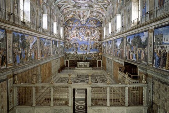 Private 3-Hour Vatican Tour of Sistine Chapel-St Peter's Basilica