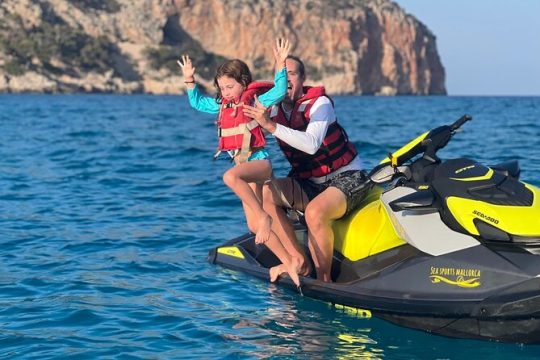 1 Hour Jet Ski Excursion to Cap Vermell from Mallorca