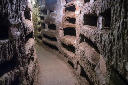 Rome Night Catacombs with Exclusive Access | Semi-Private and Private Tour