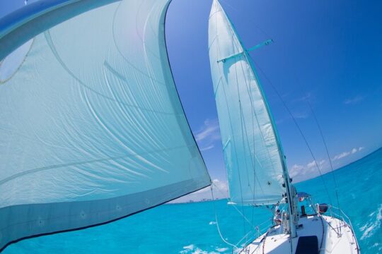Private Cancun Sailboat Cruise with Beers and Sodas Included