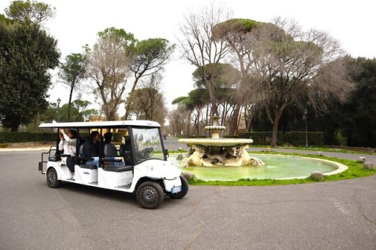 Rome: Golf Cart Express Tour in Villa Borghese