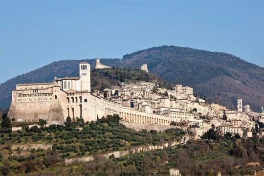 Assisi Town with Gourmet Lunch&Wine Fullday from Rome