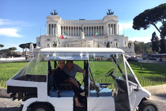 Rome Golf Cart Private Tour With A Local