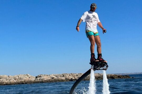 Extreme Guided Flyboarding Activity in Mallorca
