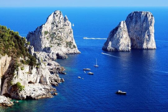 Private Day trip from Rome to Capri with Personal Guide