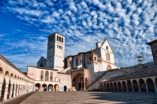Assisi Fullday from Rome Gourmet Lunch&Wine Included