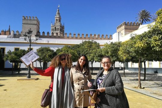 Learn Spanish Seville Santa Cruz Walking Tour