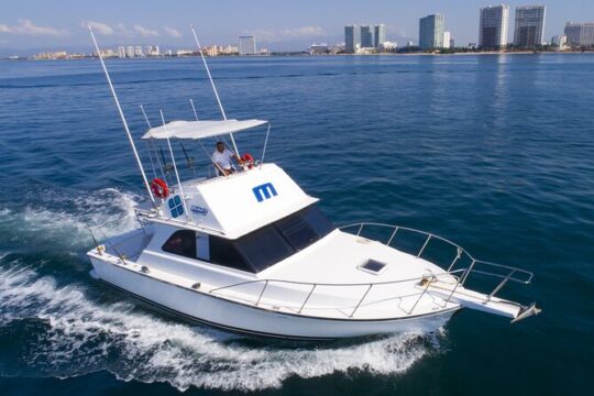 Bertram 38' Convertible Boat in Puerto & Nuevo Vallarta